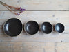 Black nesting bowls - seconds