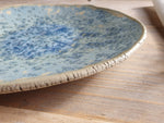 Plate "Blue Crystals"