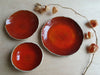 Playful Red set 3 bowls