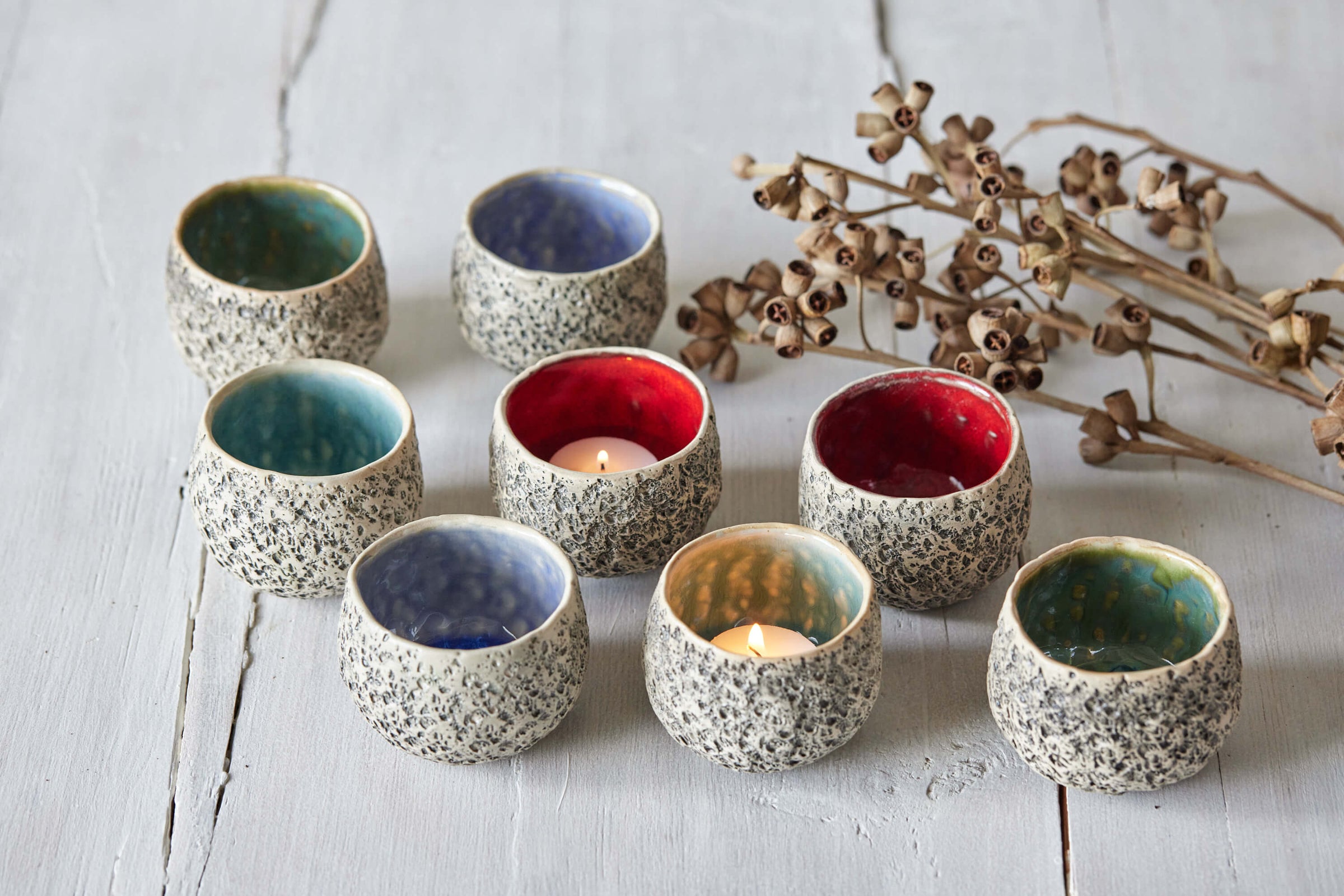 Tea light candle holder – Kari Ceramics