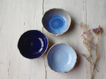 Cobalt set 3 bowls - seconds