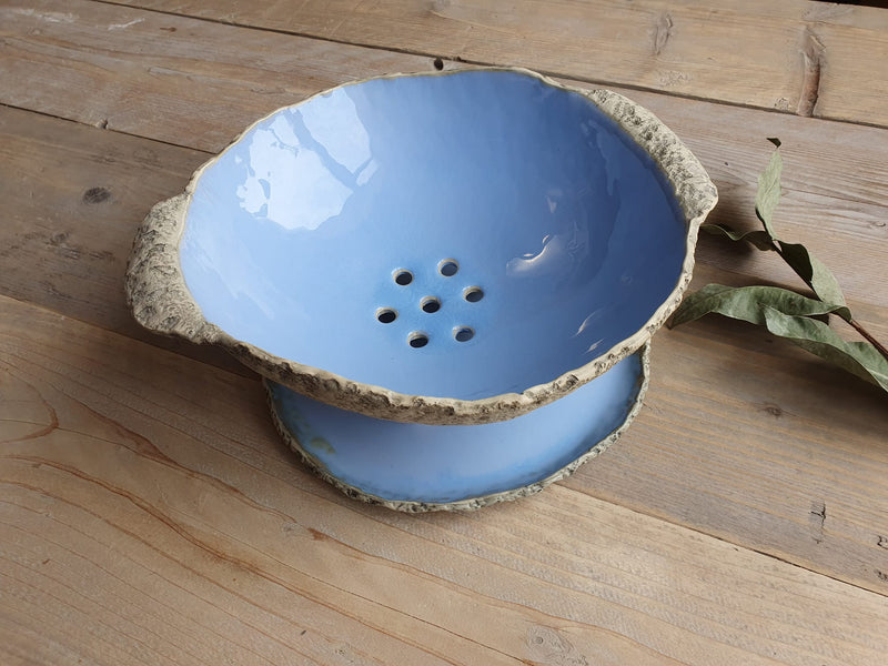 Colander with plate