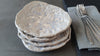 Seconds Pearly Plates SET of 4