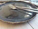 Set of 4 Midnight Blue plates