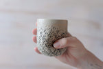 Pottery Tumbler with dent