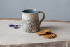 Handmade stoneware coffee mugs Hand built pottery mugs