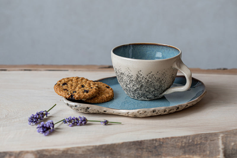 Ceramic Tea Cup and Saucer | Ceramic Cappuccino Cup