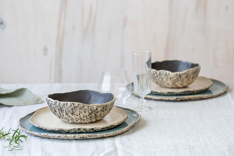 Handmade ceramic dinnerware Unique dinnerware sets